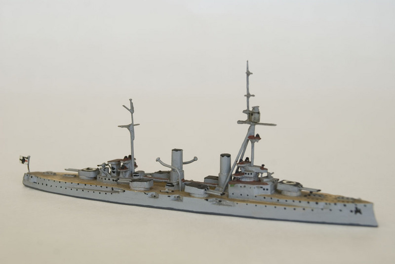 S.M.S. Blucher waterline model