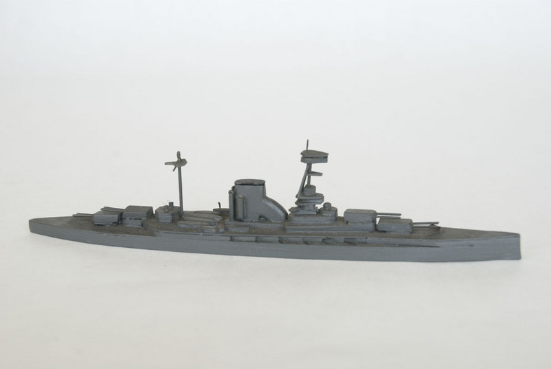 H.M.S. Queen Elizabeth waterline model