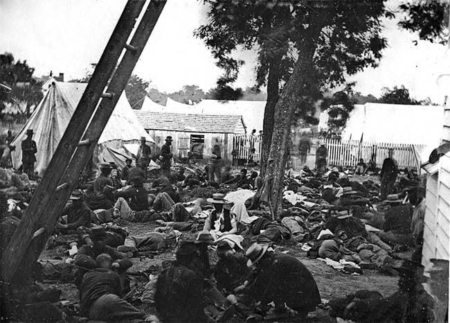 Savage Station, Va. Field Hospital after the Battle of June 27