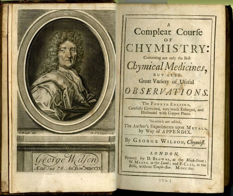 Compleat Course of Chymistry title page