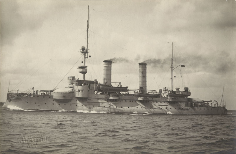 S.M.S. Siegfried postcard