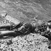  Japanese soldier lies dead face down 