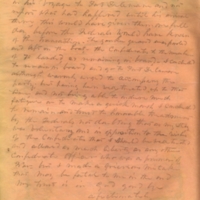 Captain E.W. Fuller letter to Mary Fuller, letter 2, page 4