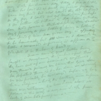 Captain E.W. Fuller letter to Mary Fuller, letter 7, page 1