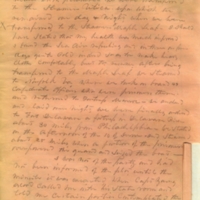 Captain E.W. Fuller letter to Mary Fuller, letter 2, page 2