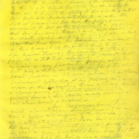 Captain E.W. Fuller letter to Mary Fuller, letter 5, page 1