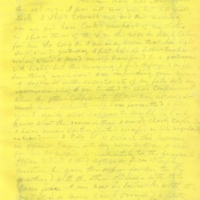 Captain E.W. Fuller letter to Mary Fuller, letter 4, page 1