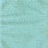 Captain E.W. Fuller letter to Mary Fuller, letter 4, page 3