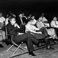  Photograph of the 1946 colloquium on the Super at Los Alamos.  1946