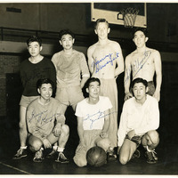 The Independents, an intramural basketball team from Washington State College