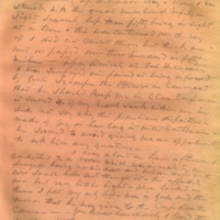 Captain E.W. Fuller letter to Mary Fuller, letter 3, page 3