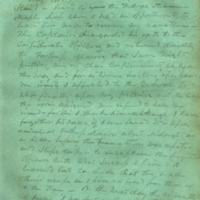 Captain E.W. Fuller letter to Mary Fuller, letter 3, page 1