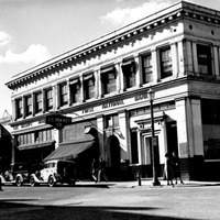 Bank, First National - Building Main Street April 7, 1938